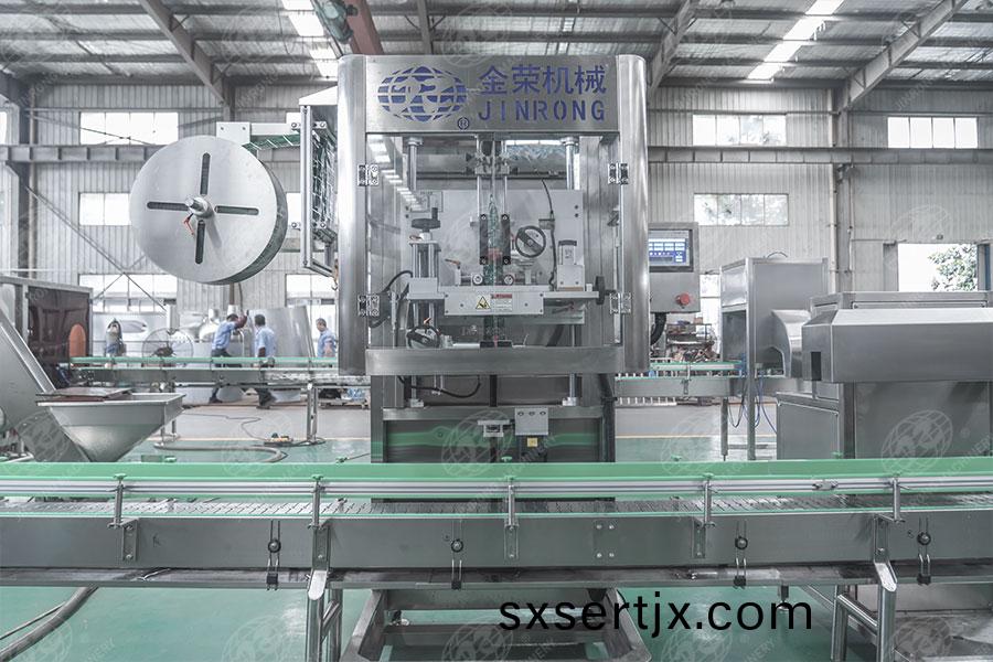 桶(tong)口標籤套膜機 桶口(kou)標(biao)籤(qian)套(tao)膜(mo)機